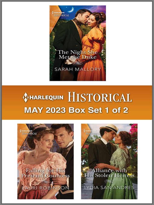 Title details for Harlequin Historical May 2023--Box Set 1 of 2 by Sarah Mallory - Available